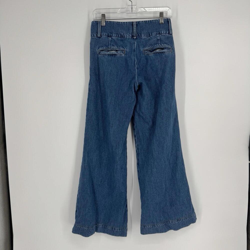 FRAME Marigold High-Rise‎ Wide-Leg Jeans - Picture 5 of 5